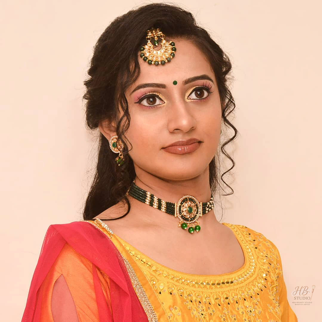Engagement makeup by HB Studio Ahmedabad